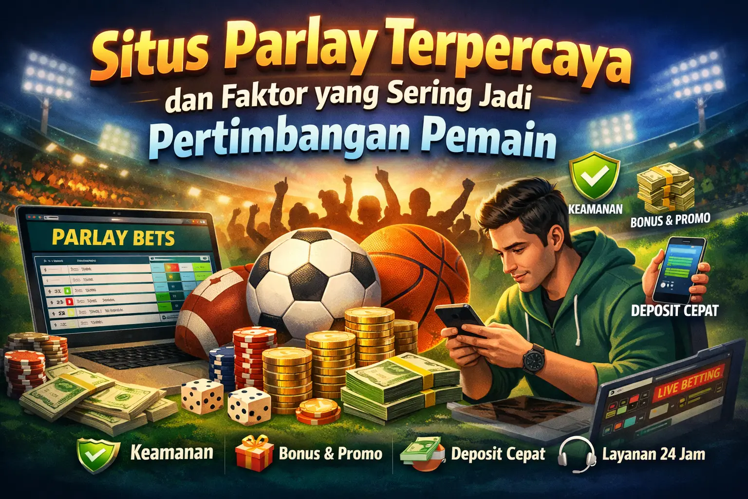situs betting parlay terpercaya: Panduan Pemula untuk Memahami, Memilih, dan Menggunakannya dengan Aman
